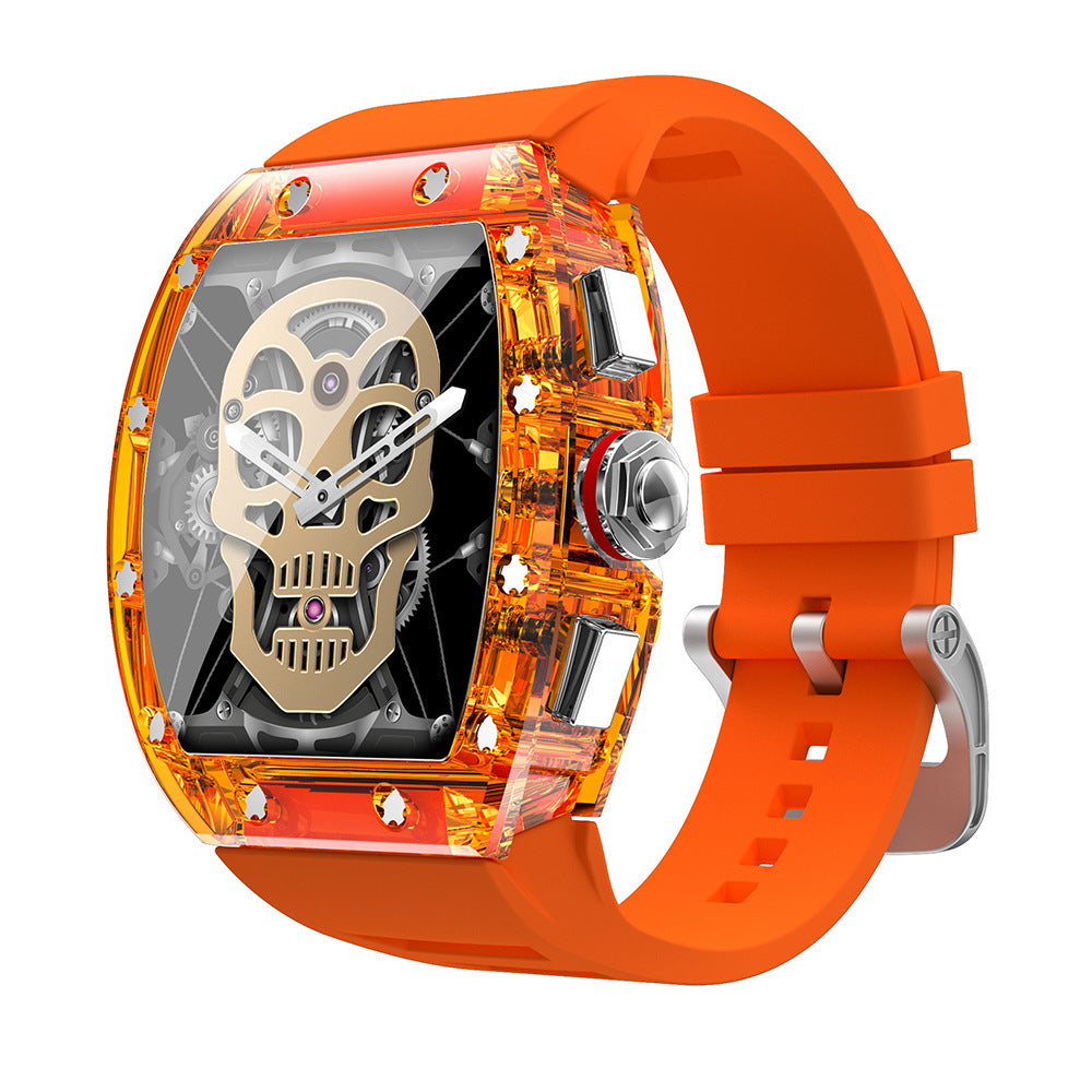 New YD5 Crystal Case Smart Watch