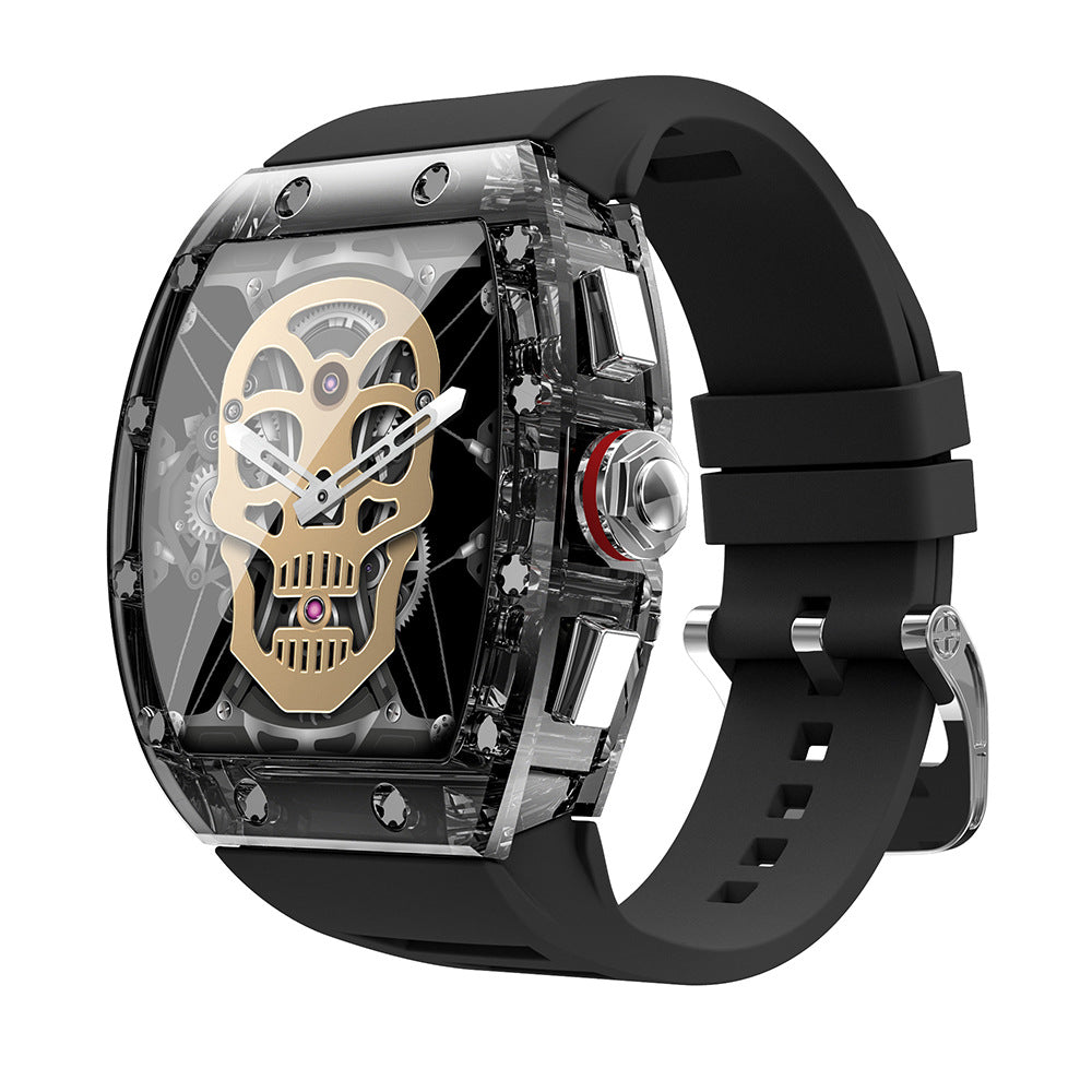 New YD5 Crystal Case Smart Watch
