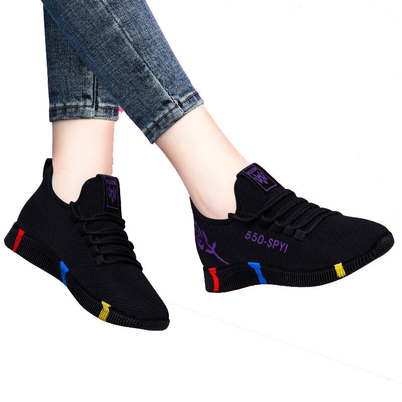 Women&amp;#039;s Shoes Fall New Year Sports Shoes Casual Shoes Comfortable Travel Shoes Lightweight Soft Sole Running Shoes Mom Shoes