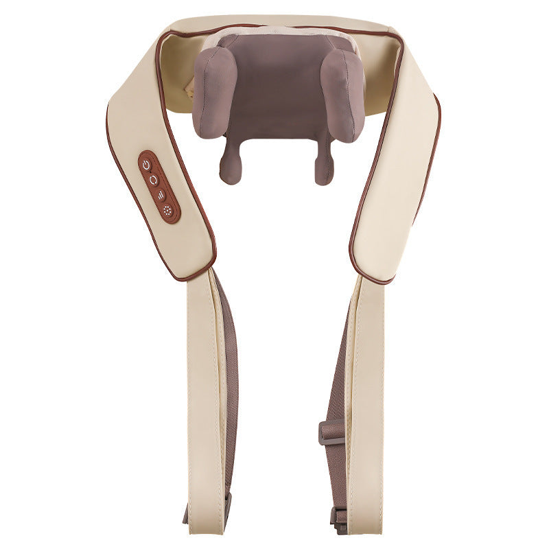 New Oblique Muscle Cervical Massager Dredge Shoulder Neck Neck Massager Kneading Hot Compress Multifunctional Massage Shawl