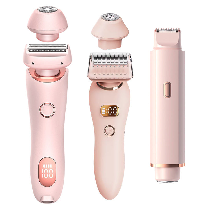 New Display Screen Private Parts Shaving Device Two-in-one Women&#039;s Special Electric Hair Clipper Electric Whole Body Epilator