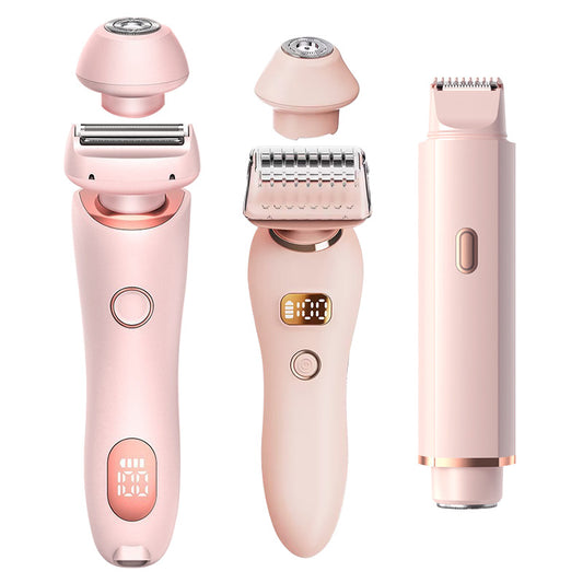 New Display Screen Private Parts Shaving Device Two-in-one Women&#039;s Special Electric Hair Clipper Electric Whole Body Epilator