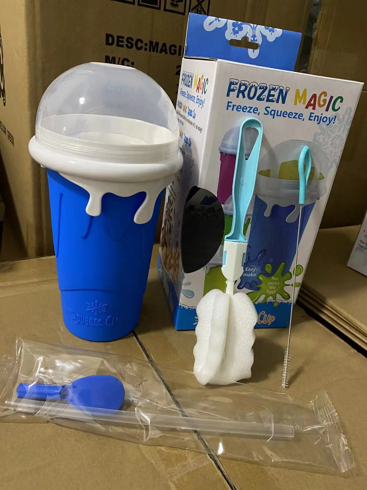 Smoothie Cup Homemade Smoothie Milkshake Cup Children&#039;s Household Kneading Cup