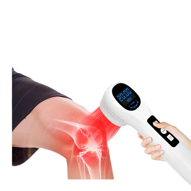Handheld Portable Red Light Instrument Auxiliary Infrared Physiotherapy Instrument 12 650nm5 808nm Physiotherapy Lamps