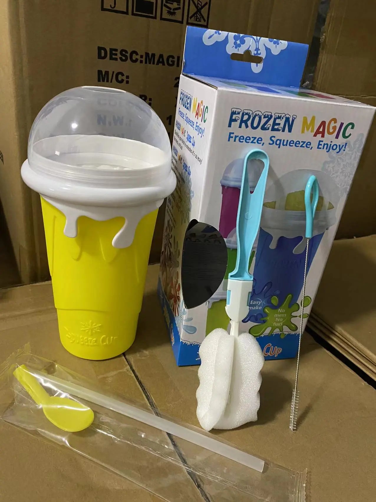 Smoothie Cup Homemade Smoothie Milkshake Cup Children&#039;s Household Kneading Cup