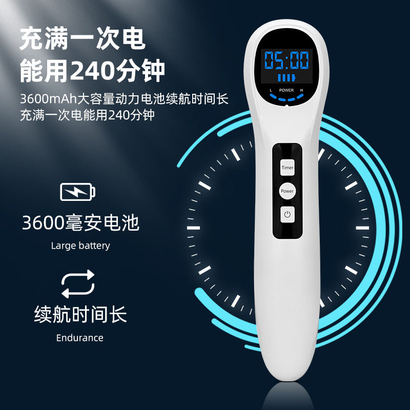 Handheld Portable Red Light Instrument Auxiliary Infrared Physiotherapy Instrument 12 650nm5 808nm Physiotherapy Lamps
