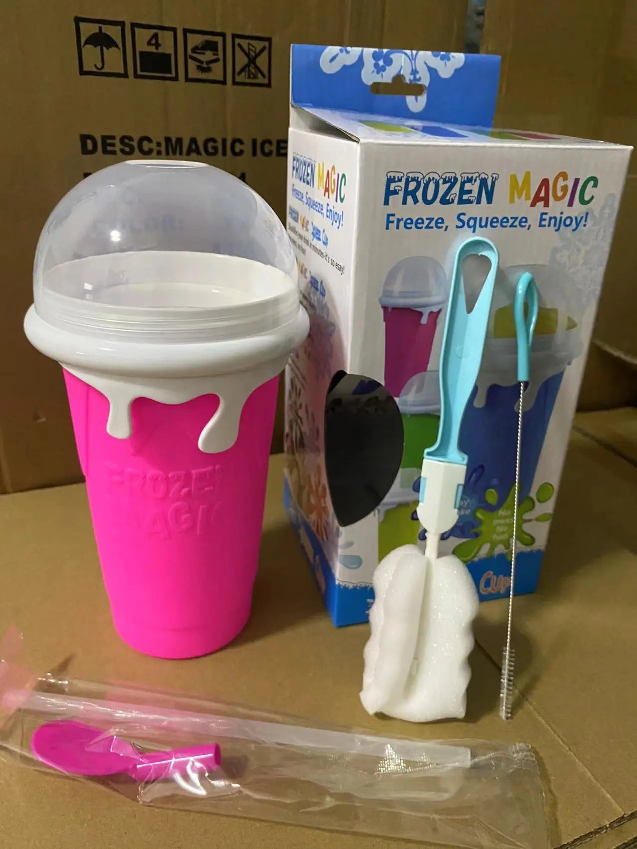 Smoothie Cup Homemade Smoothie Milkshake Cup Children&#039;s Household Kneading Cup