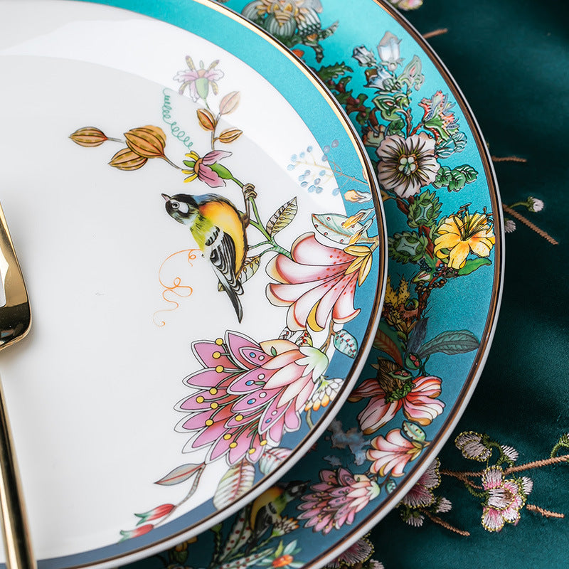 Jingdezhen Ceramics Tableware Sets And Dish Combinations Household Chinese Bone China Bowls And Plate Housewarming Gifts