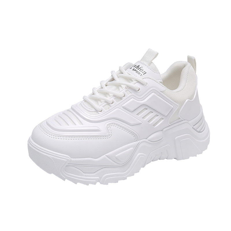 2022 Autumn Dad Shoes Women&#039;s Mesh Single Shoes Flat All-match Small White Shoes Low-top Sports Shoes Casual Shoes Single Shoes